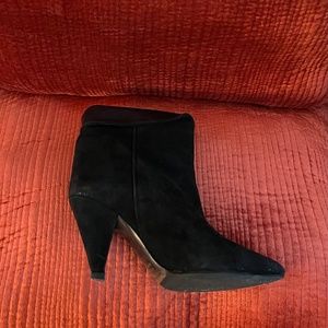 Isabel Marant Black Suede heel booties